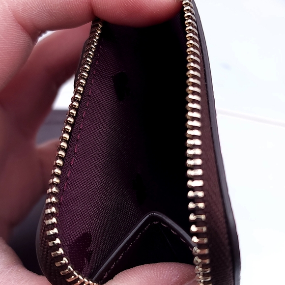 Kate Spade - Bifold Tropical Leather Wallet - Pink Multicolor - Picture 3 of 8